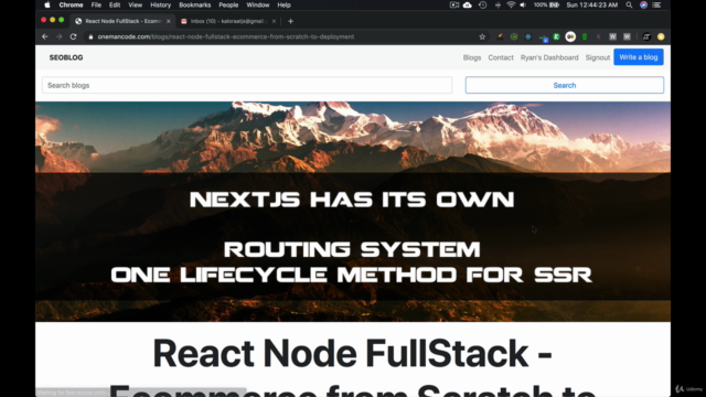 MERN React Node Next.js Multi User SEO Blogging Platform - Screenshot_04