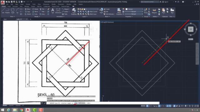 AUTODESK-AUTOCAD 2019&2020 EĞİTİM – Screenshot 4
