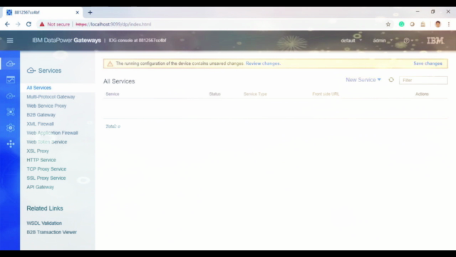 Setup IBM Datapower in Windows using Docker – Screenshot 2