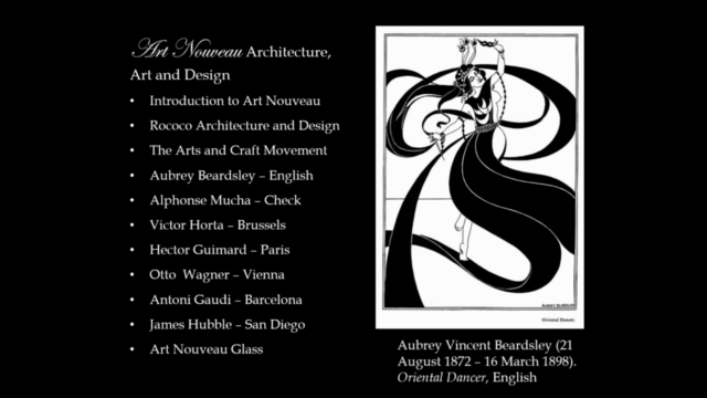 Art Nouveau Architecture, Art and Design – Screenshot 1