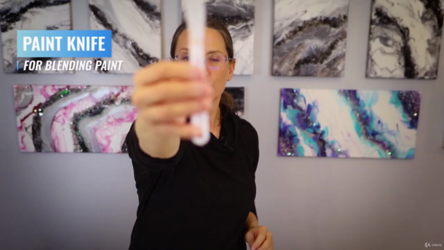 ACRYLIC FLOW GEODES Acrylic Abstract Painting for Beginners – Screenshot 2