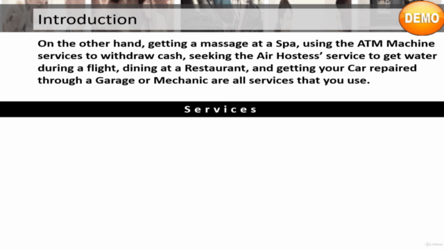 Basics of Service Markets, Consumers and Products – Screenshot 1