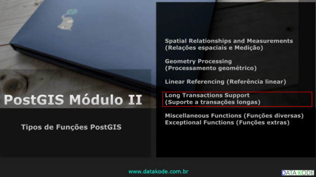 PostGIS Módulo II – Screenshot 2