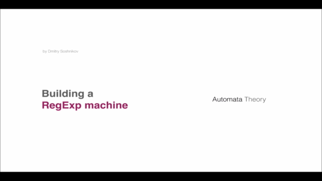 Automata Theory: inside a RegExp machine – Screenshot 4