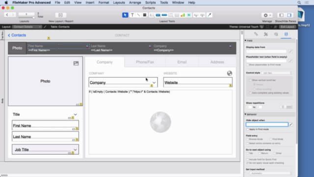 Complex Calculations in FileMaker – Screenshot 2