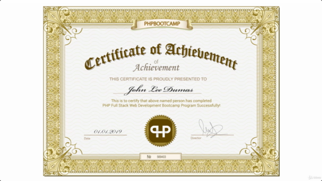 The Complete PHP Full Stack Web Developer Bootcamp – Screenshot 3