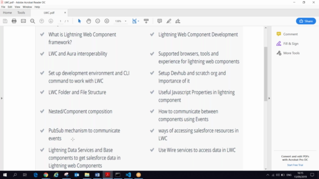 Salesforce Lightning web component with live project – Screenshot 1