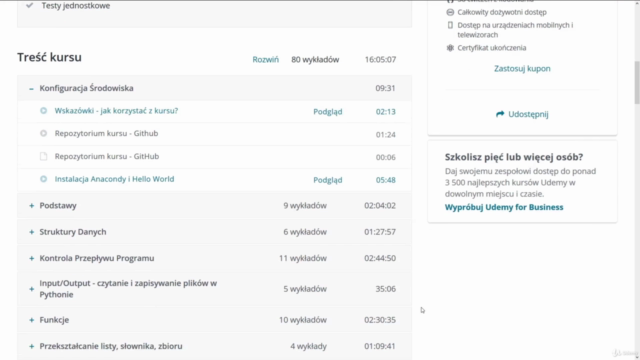 Programowanie w języku Python - od A do Z - 2025 – Screenshot 3