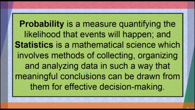 Master the Fundamentals of Probability and Statistics – Screenshot 1