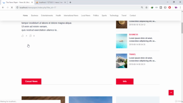 Code Like a Pro: Create a NEWS website with PHP in 2023 – Screenshot 3