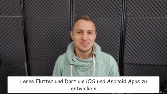 Lerne Flutter & Dart und erstelle native iOS & Android Apps – Screenshot 4