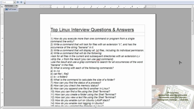 Ace Linux Interviews: All Levels Mastered – Screenshot 1