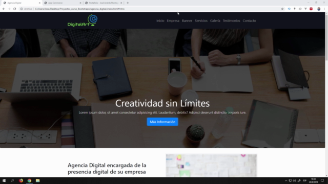 Megacurso de Bootstrap de Cero a Maestro – Screenshot 2