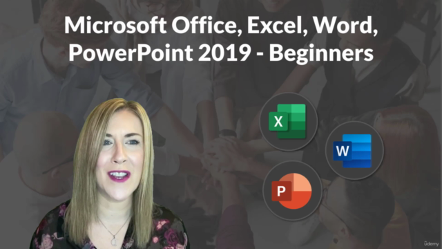 Microsoft Office; Excel, Word & PowerPoint 2019 - Beginners - Screenshot_01