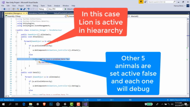 Build your First AR application using Unity C# and Vuforia – Screenshot 2