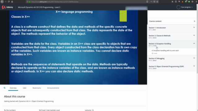 Microsoft Dynamics AX 2012 R3 Programming - Level 3 – Screenshot 3