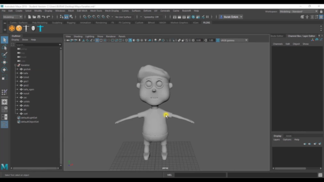 "Autodesk Maya" Temel Düzey Modelleme ve Animasyon – Screenshot 1