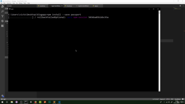 Formação Node.js – Screenshot 4