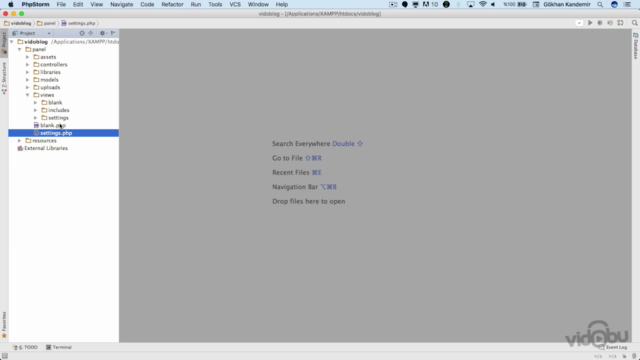 PHP ile Blog Scripti Yapımı – Screenshot 4