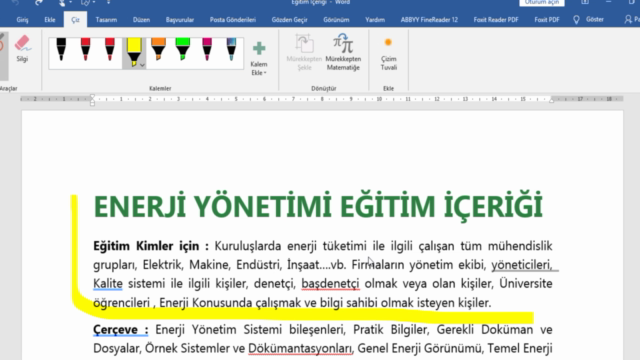 Enerji Yönetimi – Screenshot 1