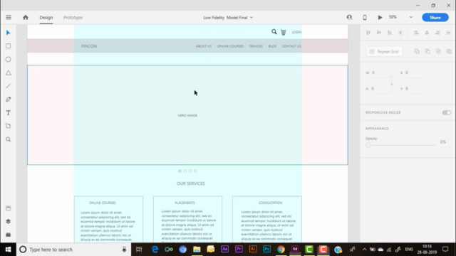 Step by Step UI and UX design using Adobe XD – Screenshot 3