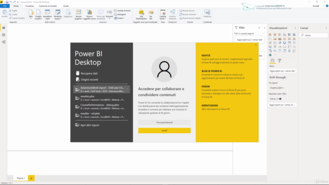 Introduzione a Power BI Desktop – Screenshot 1