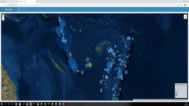 Introduction to Maps in R Shiny and Leaflet – Screenshot 2