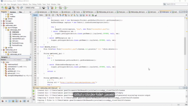 Building A Malicious Program Using Java (Ethical Hacking) - Screenshot_01