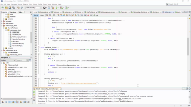 Building A Malicious Program Using Java (Ethical Hacking) - Screenshot_02