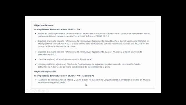 Mampostería Estructural con ETABS - Modulo P6 – Screenshot 3