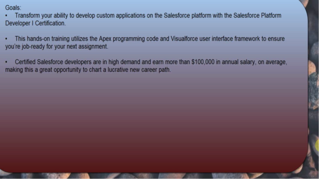 Salesforce developer training Salesforce Tutorials – Screenshot 4