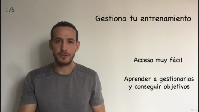Gestiona tu entrenamiento – Screenshot 1