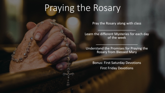 Praying the Rosary – Screenshot 1