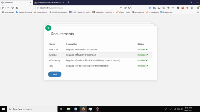 Build Courier Tracking System in PHP OOP -- 2019 - Screenshot_01