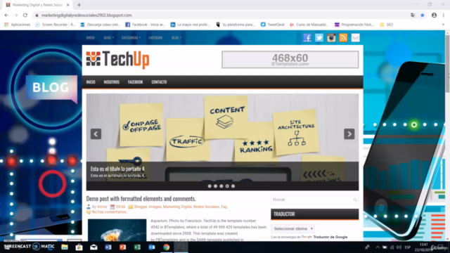 Curso Blogger 2025: Cómo Crear un Blog Gratis Paso a Paso – Screenshot 1