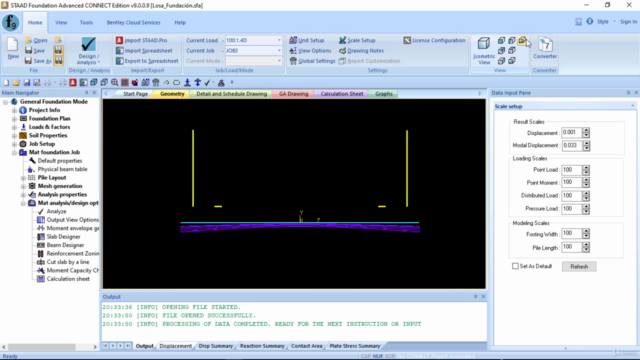 Diseño de Fundaciones con STAAD Foundation Advanced-Nivel 1 – Screenshot 2