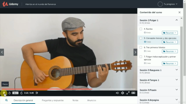 Aterrizaje en la guitarra flamenca – Screenshot 3
