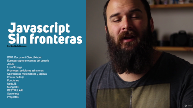 Aprende Javascript ES9, HTML, CSS3 y NodeJS desde cero – Screenshot 2