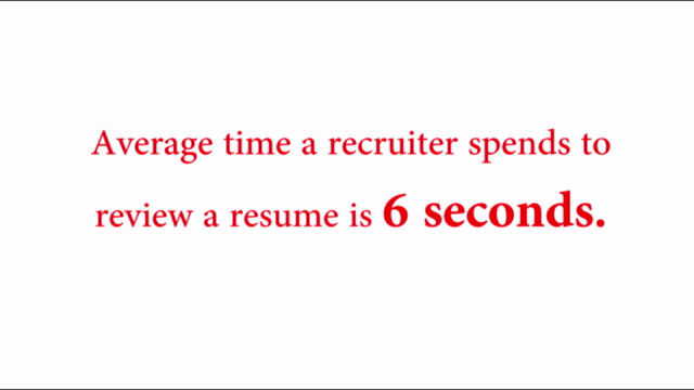 How To Create A One Page LEAN Resume – Screenshot 4