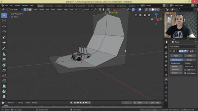 Modelando Carro Cartoon com Blender 2.8 – Screenshot 2