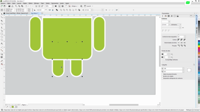 Curso de Corel Draw COMPLETO - do zero ao avançado – Screenshot 2