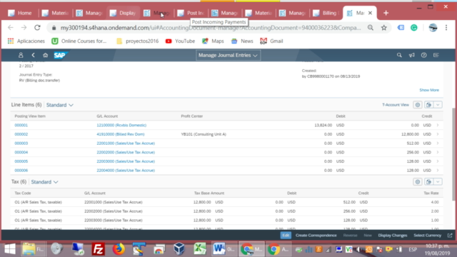 SAP S4-HANA ERP:  Purchases, Inventories, Sales,Accounting - Screenshot_03