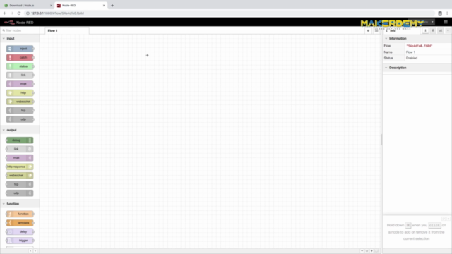 Introduction to Node-RED – Screenshot 3