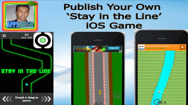 Side Bussiness Kit: Your Own Stay in the Line iOS Game Clone - Screenshot_02