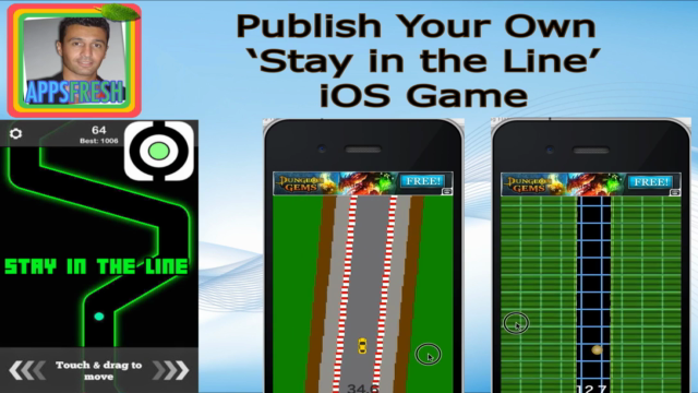Side Bussiness Kit: Your Own Stay in the Line iOS Game Clone - Screenshot_03