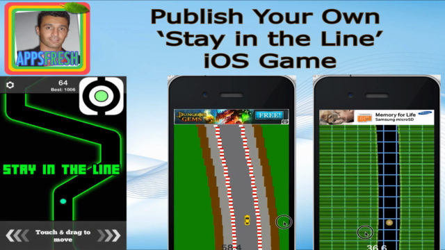 Side Bussiness Kit: Your Own Stay in the Line iOS Game Clone - Screenshot_04