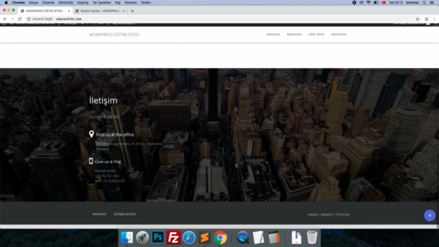 90 Dakikada Wordpress Eğitimi – Screenshot 4