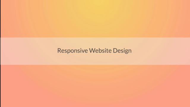 Learn Online Store Responsive Website Design HTML/CSS – Screenshot 1