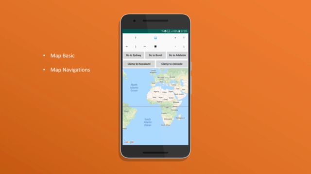 Google Map API for Android Essential Training 2019 – Screenshot 1