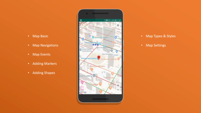 Google Map API for Android Essential Training 2019 – Screenshot 3